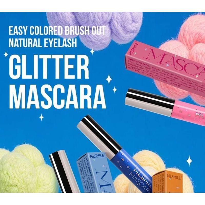MLSMILE - Waterproof Glitter Mascara - 1-3