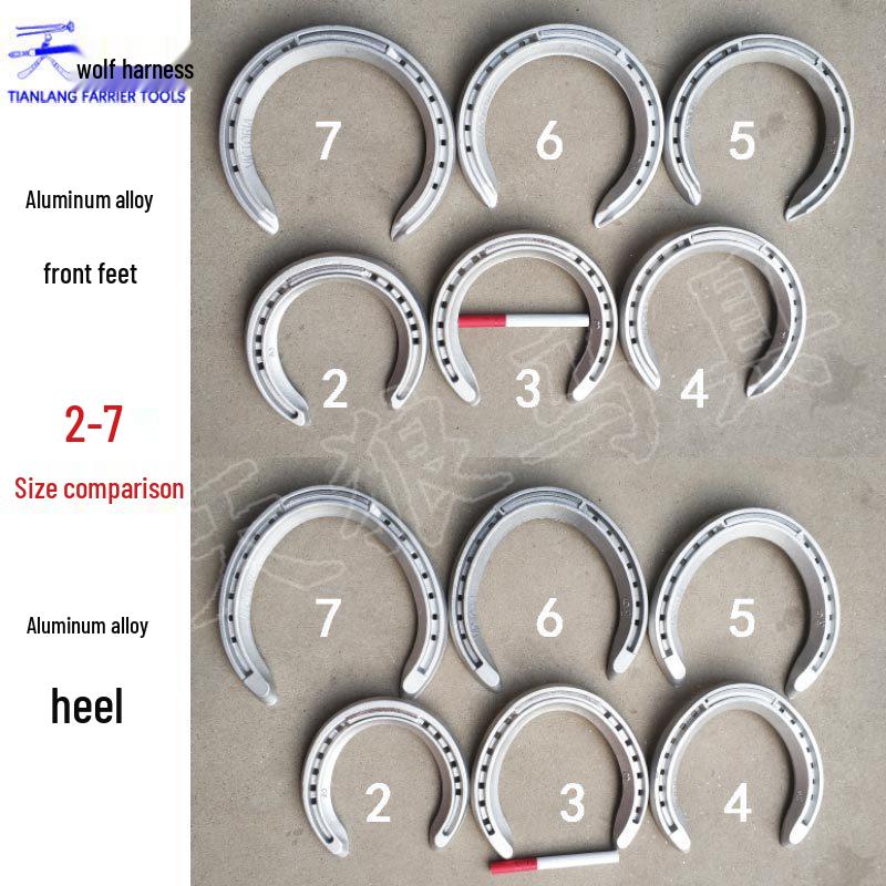 Tianlang Lightweight Aluminum Horse Racing Hoof Pad