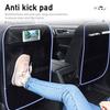 SEAMETAL Car Seat Back Anti Kick Pad Pu Leather Auto Back Seat Protector Mats Kids Anti Dirty Pads Multi-functional Storage Bags