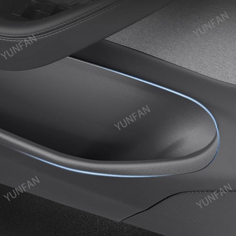 For Tesla Model Y Accessories 2025 Juniper TPE Full Cover Door Pocket Organizer Waterproof Dustproof Storage Liners for Front
