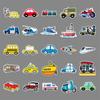 100 Transport Graffiti Stickers, Cross-border Cartoons, Children's Reward Stickers, DIY Water Cups, Suitcase Stickers