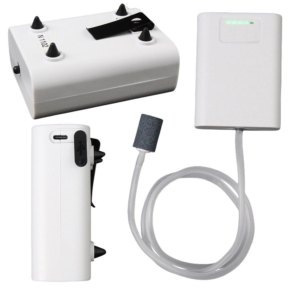 

Aquarium Air Pump USB Rechargeable Fish Tank Aerator Fish Tank Oxygen Pump for Outdoor Fishing and Fish Transportation China Mainland
