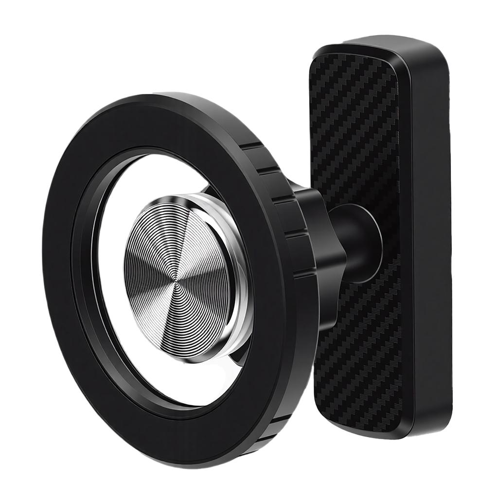 Dual Magnetic Phone Holder 360 Degree Rotation Multi Angle Adjustment Strong Magnetic Phone Mount for Cart Gym