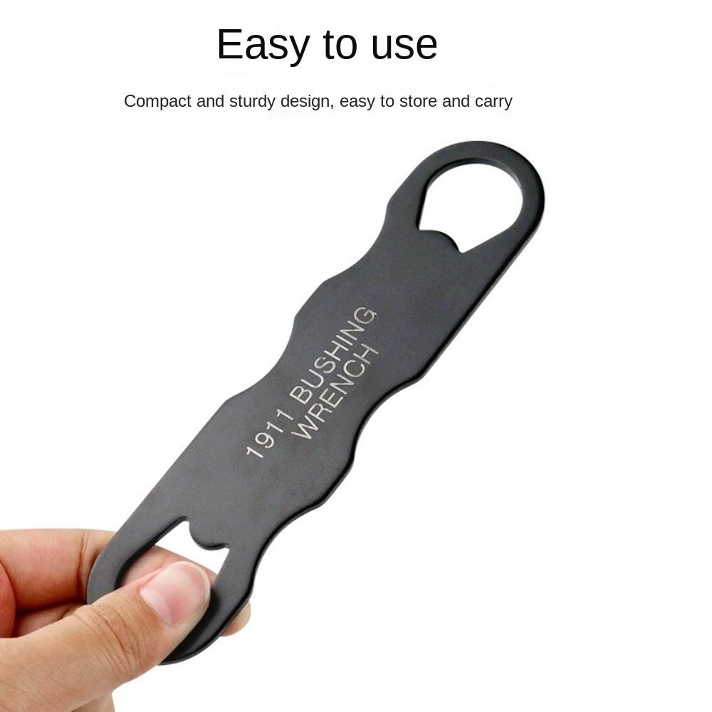 Stainless Steel Socket Wrench Irregularly Bushing Wrench for 1911 Barrel Bushing Wrench Cleaning