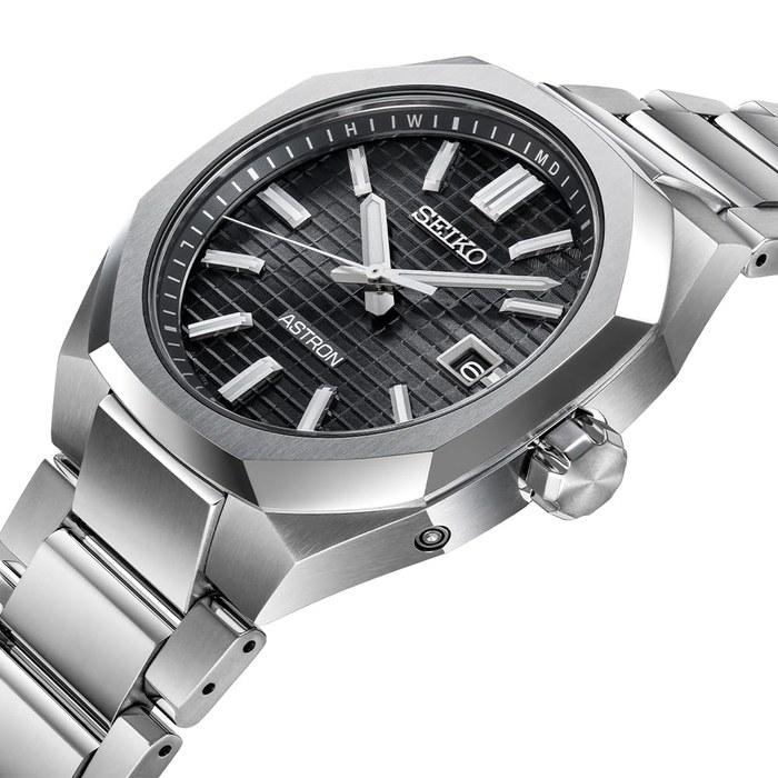 Seiko Astron SBXY063 Japanese-Made Men's Watch, Solar Radio Sync, Date Calendar, Pure Titanium Case & Band, Blue Dial