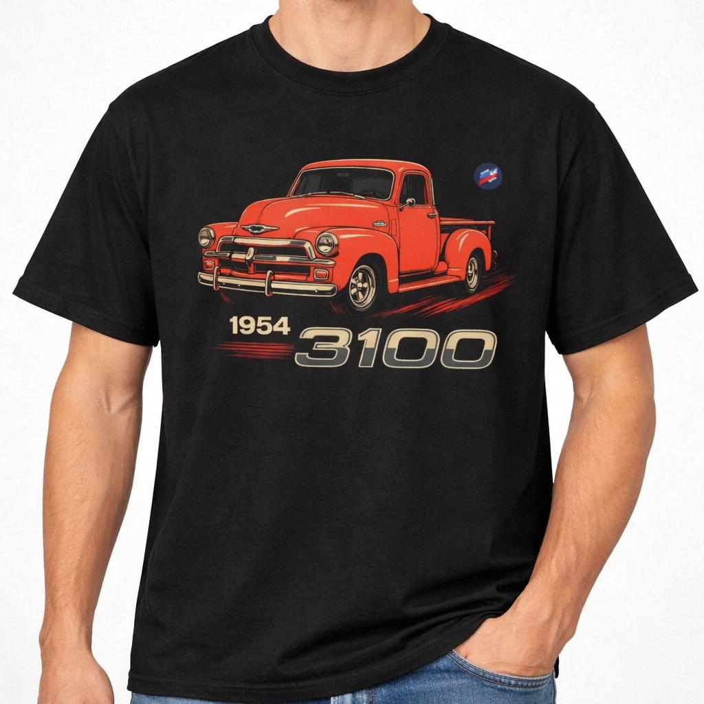 1954 Vintage Classic Pickup Truck Graphic Tee Hot Rod Unisex S-3XL Shirt XXL