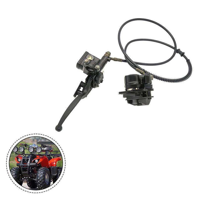 A16P-Left Hydraulic Brake Master Caliper Rear Hand Hydraulic Disc Brake Assembly For Dirt Bikes ATV Quad 110Cc 125Cc 140Cc