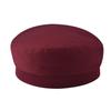 Cotton Sailor Cap Gold Band Flat Top Beret Vintage Captain Hat  For Men Women