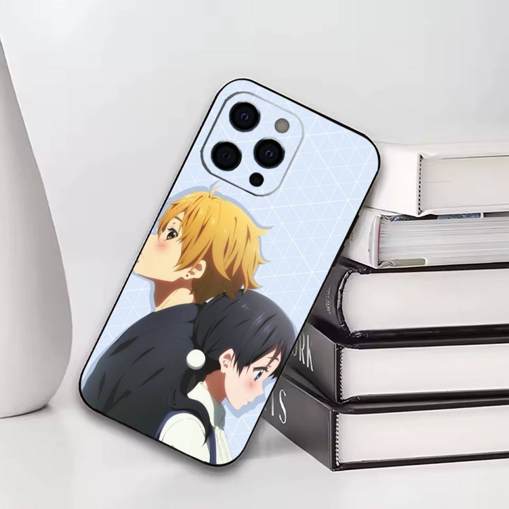Tamako Kitashirakawa Phone Case For iPhone17,16,15,14,13,12,11 Plus,Pro Soft Silicone Black Case