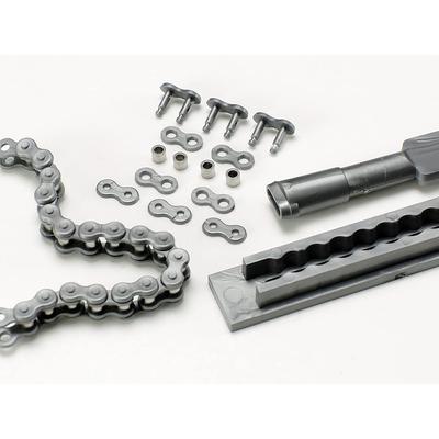 Tamiya Detail Up Parts Series No.74 16 Motorcycle Assembly Type Chain Set Plastic Model Parts 12674