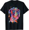 Great Dane Splash Art Dane T-Shirt Size S-5XL Unisex T-Shirt