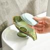 Modern High-End Durable Plastic Soap Holder with Self-Draining Design
