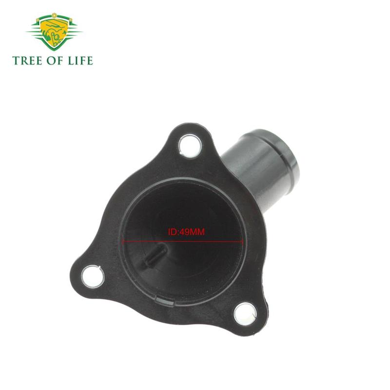 25631-AA0 Engine Cooling Radiator Coolant Hose Connector Outlet Pipe For Hyundai Azera Santa Fe Kia Sedona Sorento Cadenza V6