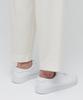 Musinsa Standard Lightweight Wide Drawstring Banded Crop Slacks [Cream]