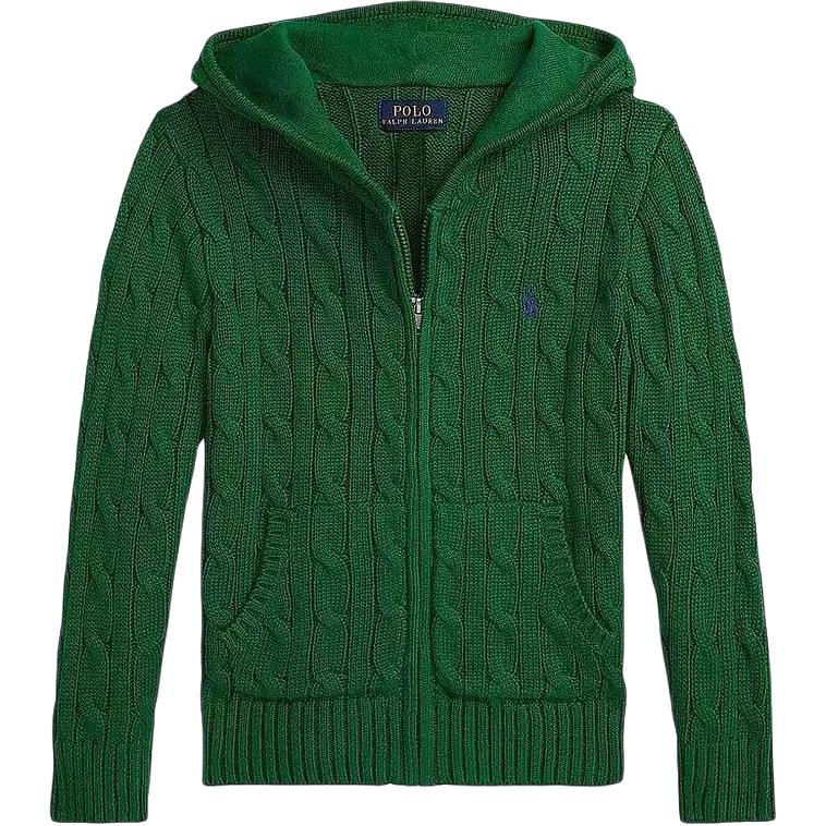 

Polo Ralph Lauren Hoodie With Logo Embroidery And Zipper Long Sleeve Kids tops 323951123-011 L