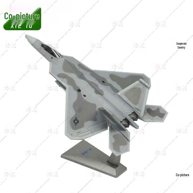 Xietu US F-22 Raptor Fighter Jet Model 1:72 Scale