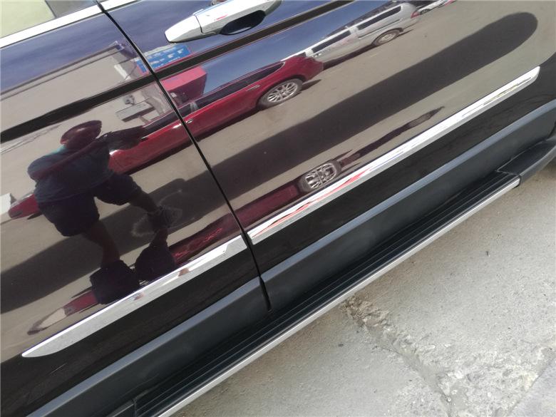07-16 Honda CRV Door Edge & Body Trim: ABS Chrome Anti-Collision Strip
