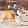 Xiaoyu Pet Dog Cat Halloween Costume, Riding Horse Style Costume, Funny Pet Knight Style Clothing for Dog Cat Cosplay, L