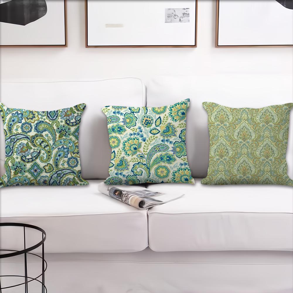 Fashion P-paisley Elegance cushion cover Pillow Cover Decoration Room Home Sofa living Office Car Nordic Simplicity