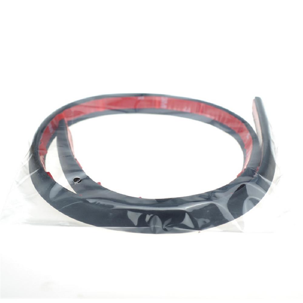 4M Large D-Type Car Door Weather Seal Hollow Strip Rubber Trim Weatherstrip