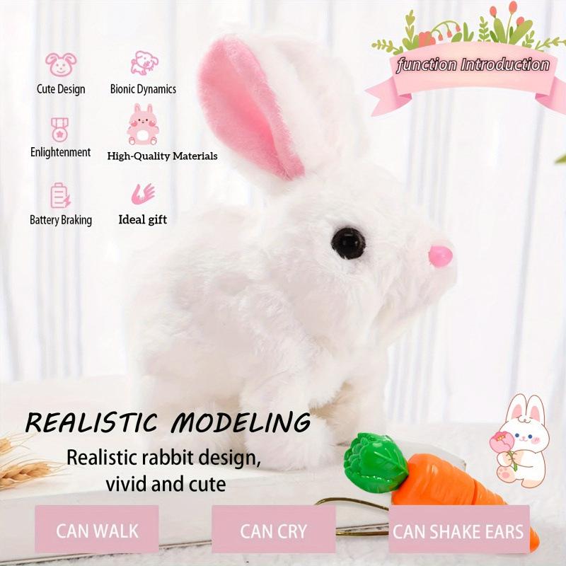 2025 Realistic Luminous Rabbit Doll