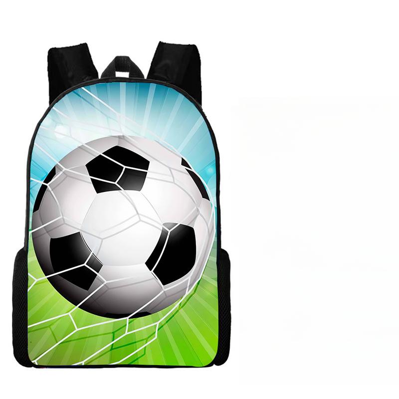 İlk ve Ortaokul Çocukları Erkek ve Kız Çocuklar için Futbol Okul Çantası Çift Omuz ve Sırt