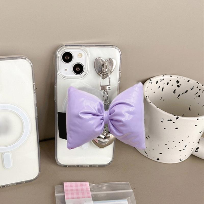 Stylish Bowknot Pendant Long lasting Keychain Key Ornament Cute Bowknot Keyrings Perfect Gift for Fashionable Women Girl