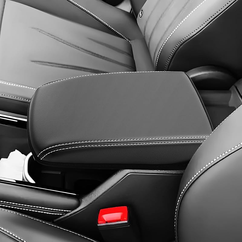 SKTU for 2013-2019 Volkswagen VW Golf 7 MK7 MK7.5 Central Console Armrest Rest Pad 2019 Golf 7 MK7 MK7.5 Center Console Seat Box Cover Protector