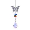 Crystal Suncatcher Sun Moon Stars Prism Beads Rainbow Balls Tear Drops Sun Catcher for Garden Decoration Hanging Windows Pendant