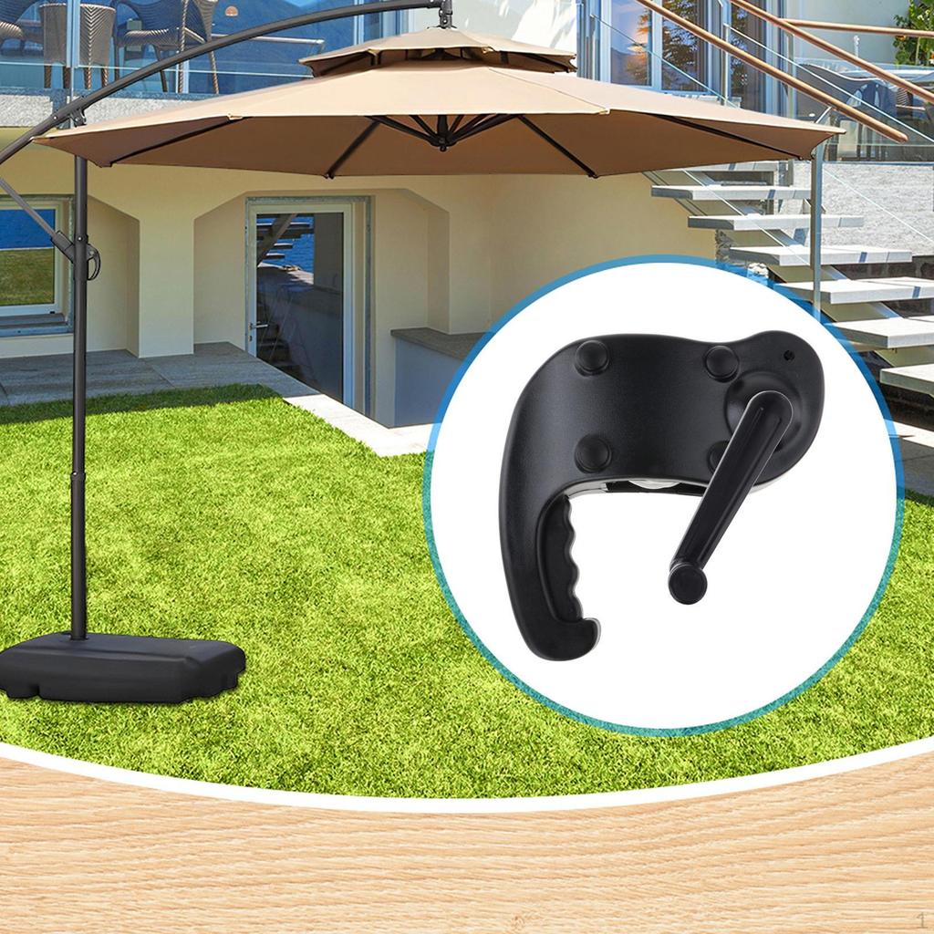 Crank Handle Holder for Patio Umbrella Parts Suitable Beach And Garden