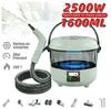 Pulitore a Vapore Portatile, Potente Pulitore a Vapore da 2500W con 6 Testine a Spazzola, Detergente Multiuso per Pulizia Profonda di Tappezzeria, Auto, Cucina, Bagno