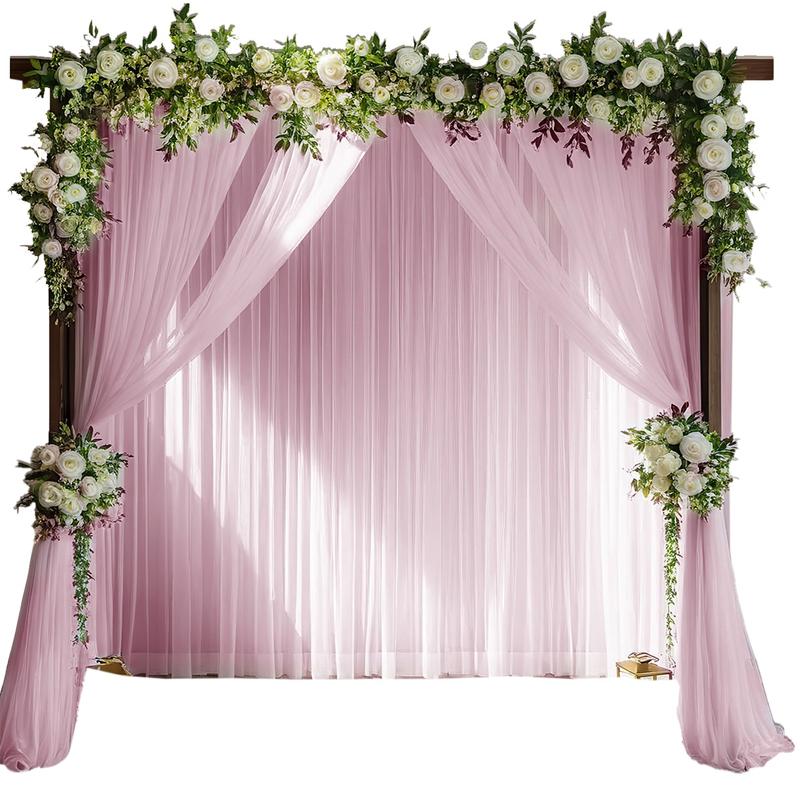 

150*300см Сетчатая марлевая декоративная занавеска для вечеринки, свадебный фон, пряжа 1pcs