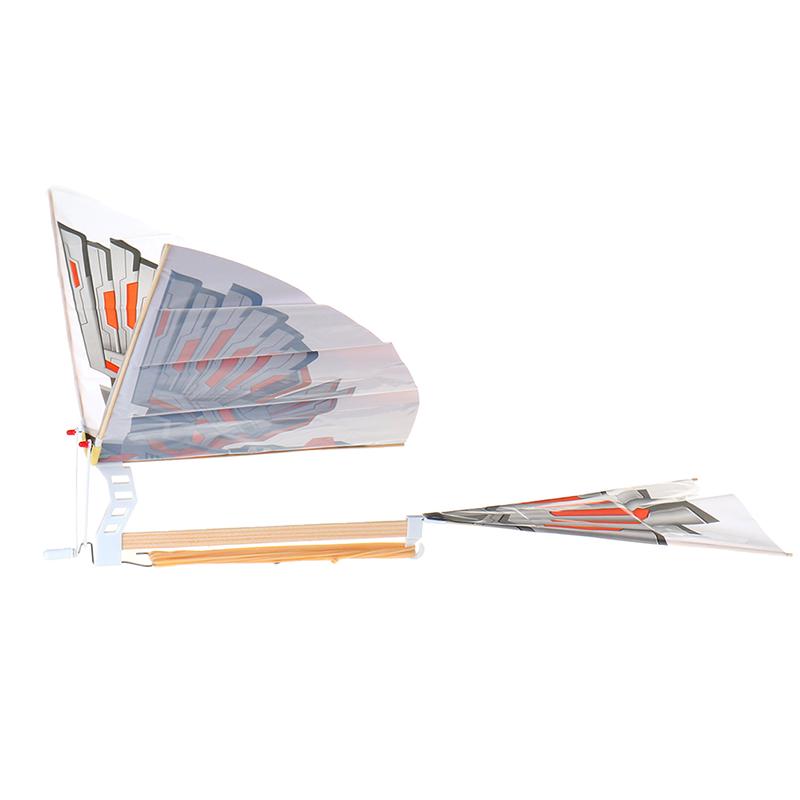 18Inches Bamboo Imitate Birds Assembly Flapping Wing Flight Plane Toy