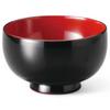 Lacquerware Genuine Lacquer Made in Japan J-kitchens Bowl, Wooden, Finish, Hand-Painted, PID-527308,