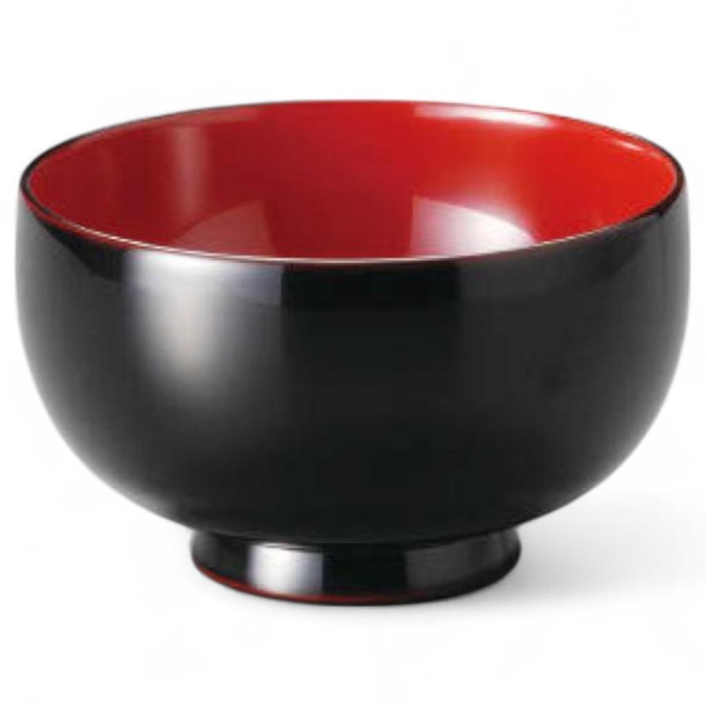 Lacquerware Genuine Lacquer Made in Japan J-kitchens Bowl, Wooden, Finish, Hand-Painted, PID-527308,