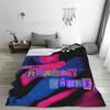 Custom Tv Girl Music Rock Pop Band Blankets Warm Flannel Throw Blanket for Bed Travel Rug Piece