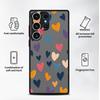 Kreatives Liebeskunst Hülle für Samsung Galaxy S21 S23 FE Note 20 Ultra 10+ S20 FE S26 S22 S25 Ultra S24 Plus Funda Rückseite Handyhülle