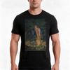 Midsummer Eve Edward Robert Hughes TShirt Summer Casual Cotton Tee Oversized Streetwear Tops Vintage Graphic Print