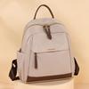 Canvas Women Backpack Zipper Oxford Shoulder Bag Casual Nylon Backpack  Grocery Handbags