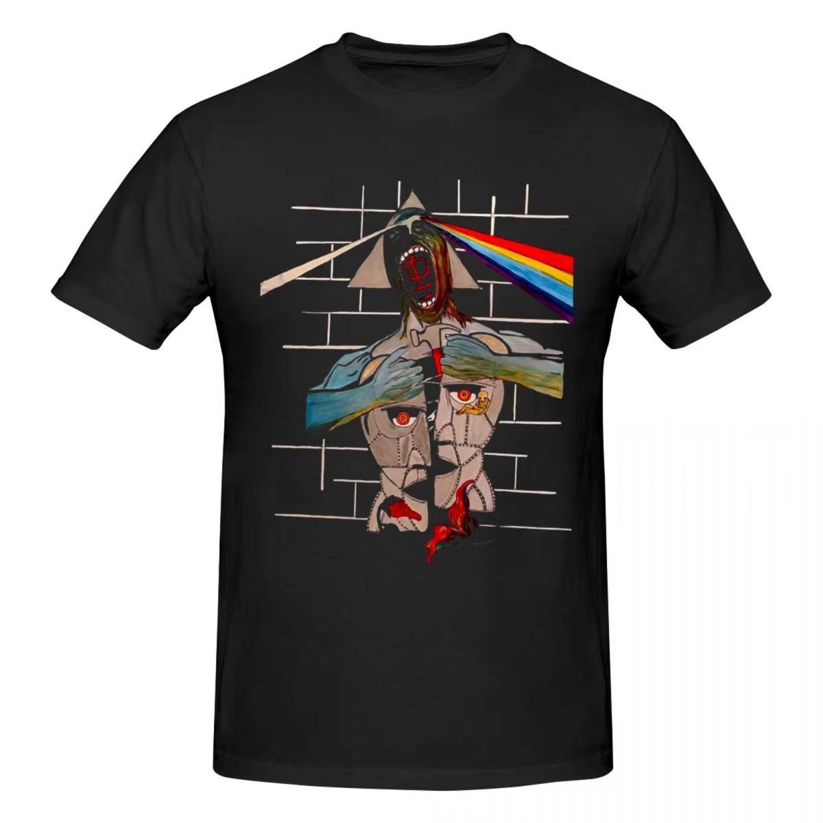 

Grunge Vintage Pink Floyd T Shirts Graphic Y2K Anime Crewneck T Shirt for Men Women Clothing 2026 New Hot Sale M