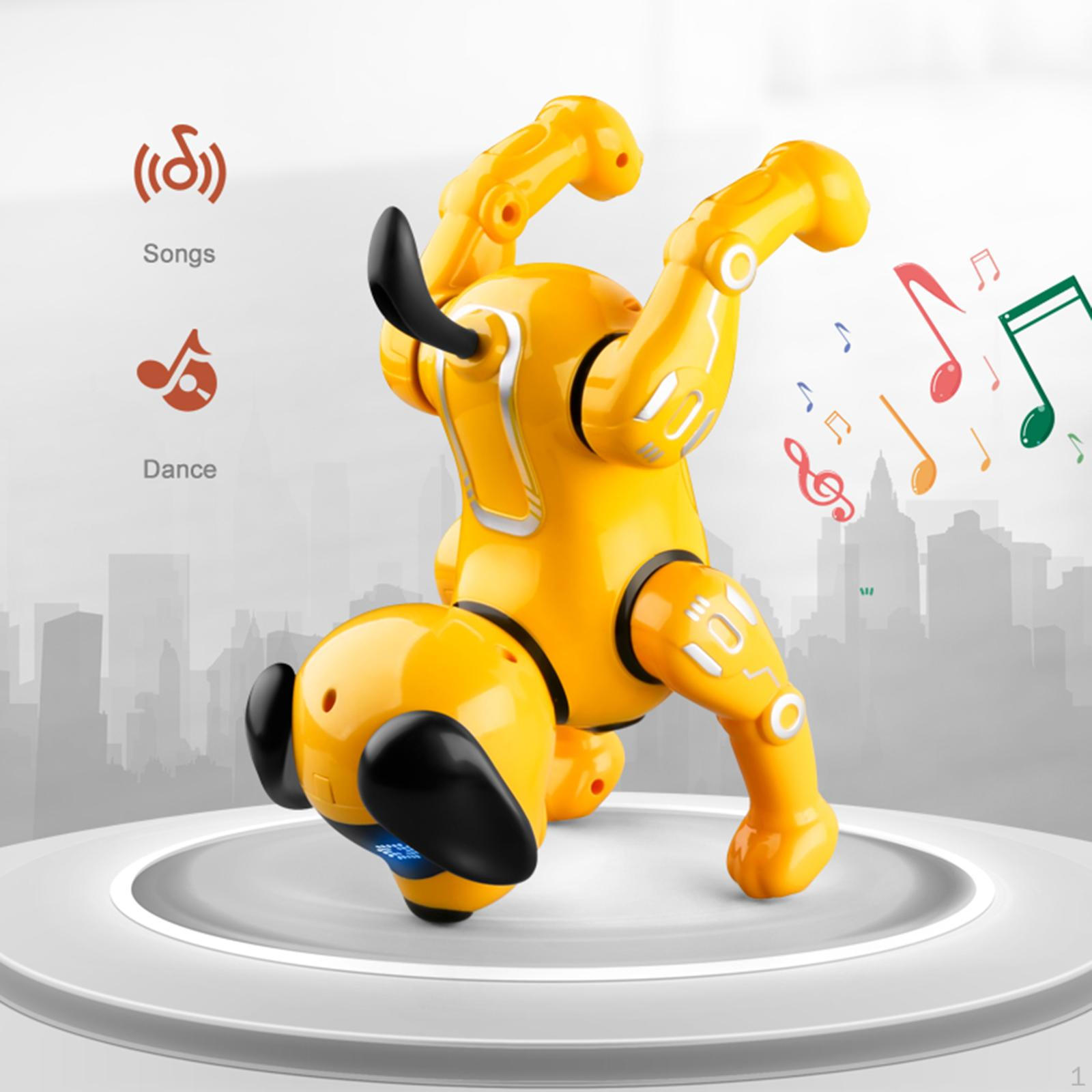

Interactive Robotic Dog Toy for Children - Remote Controlled Pet Pup with Dance and Exercise