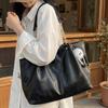 High-end Style Large-capacity Tote Bag for Students' School Commuting and Carrying on Their Shoulders