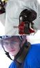 Adjustable Anti-Cut Sponge Neck Brace for Short Track Speed Skating and Ice Hockey