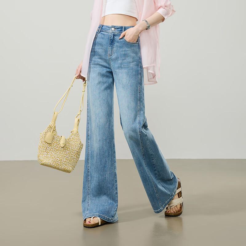 ESE-Y Women s Golden Ratio Micro-Flared Jeans 31