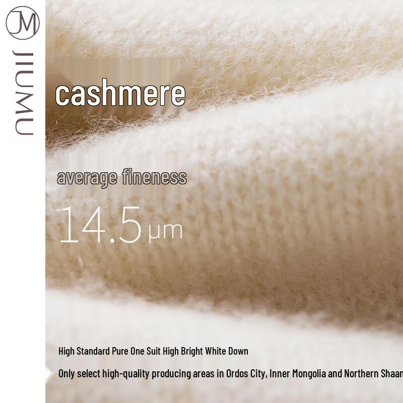 JIUMU Women's WR127 Cashmere Knitted Neck Warmer Scarf