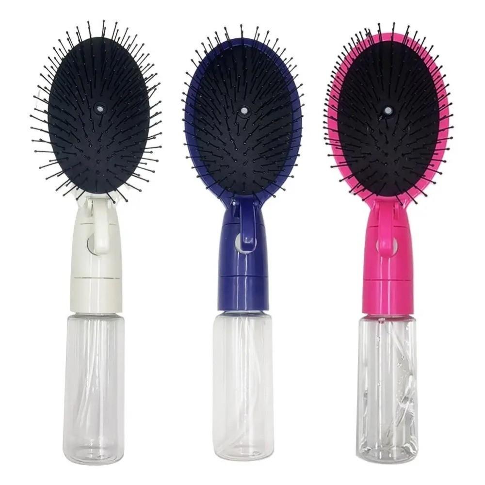 Portable Spray Air Cushion Comb 2-in-1 Salon Styling Brush 2-In-1 Misting Hair Brush Salon Use