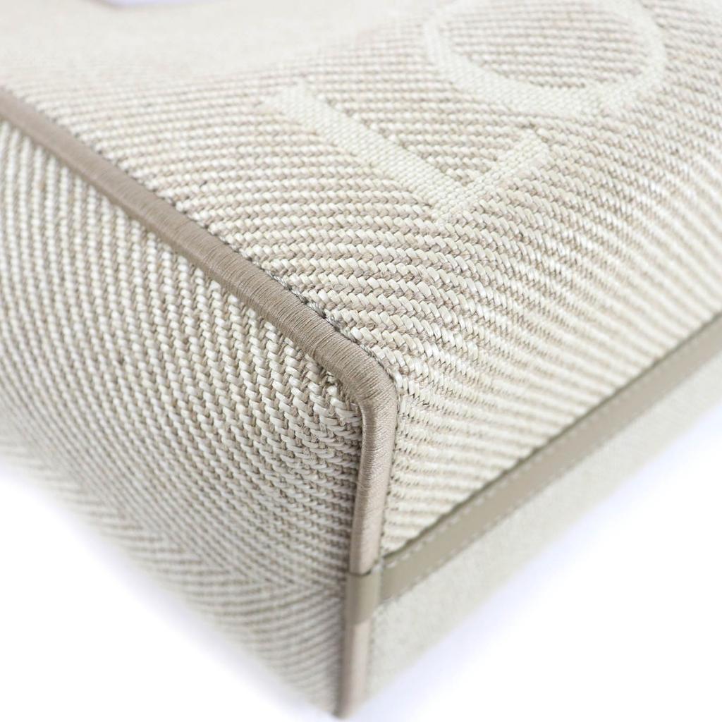 Excellent LOEWE Handbag font tote medium 2WAY Shoulder Bag canvas ALF1B61X11 Used