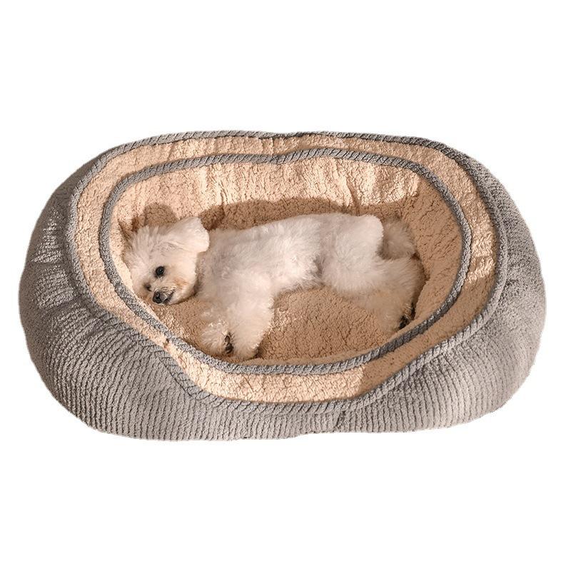 Hundehütte für alle Jahreszeiten Kleine und mittelgroße Hundebetten Hundematten Sofa Katzenhütte Heimtierbedarf