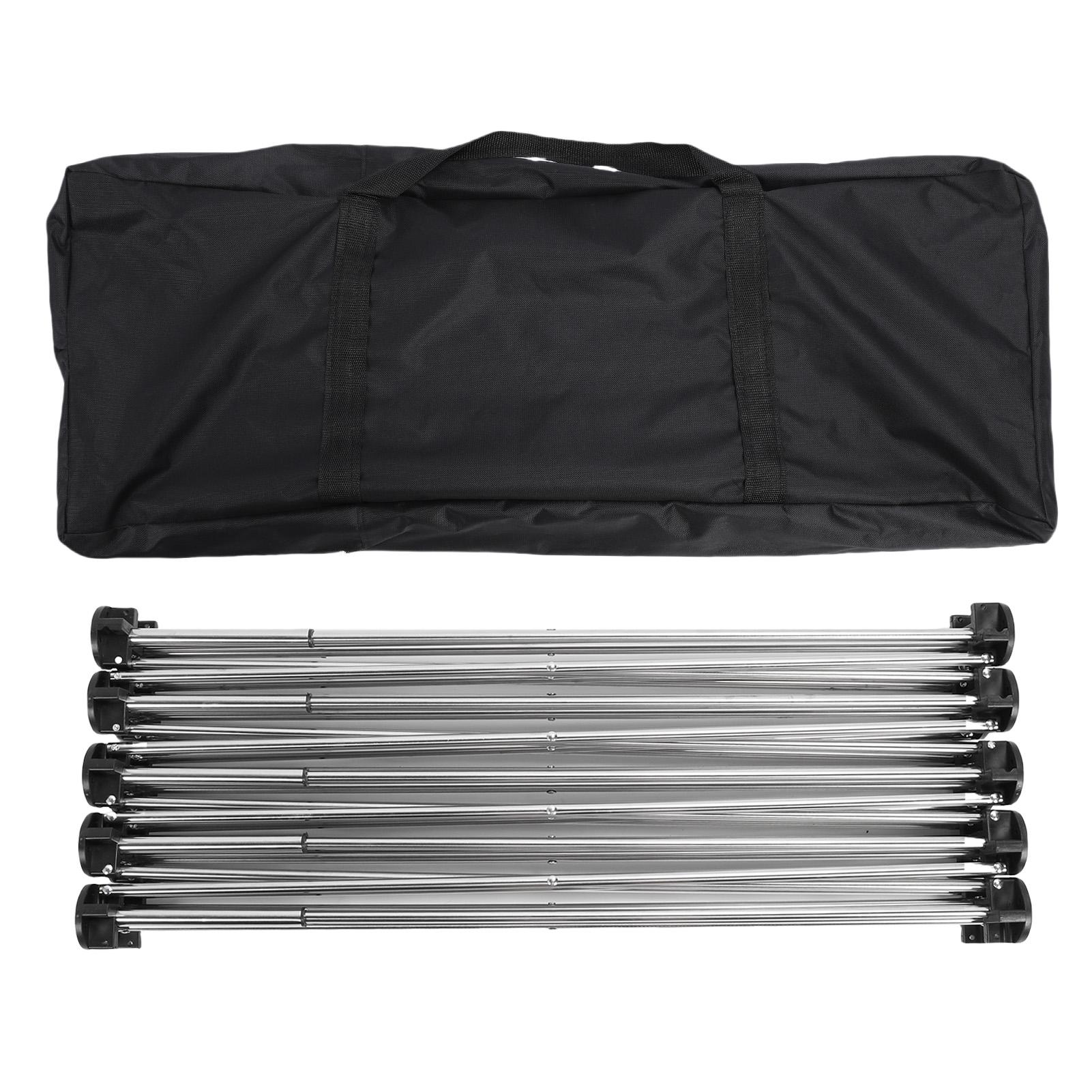 Portable Workbench 10 Legs 1000kg Bearing Capacity Multifunctional Folding Work Table for Woodworking Construction Cutting Stainless steel