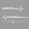 2pcs Car Body Window Vinyl Sticker Decor Accessories Auto Styling For Skoda Octavia Superb Scala Rapid Kamiq Fabia Kodiaq S VII kybf34